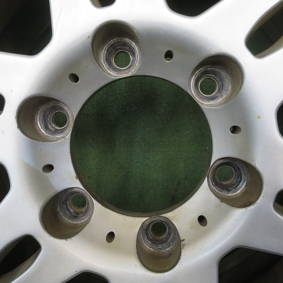 4本価格！22年◎195/80R15 107/105L ブリヂストン V600 社外 アルミ 15インチ PCD139.7/6H◎6061701NJノ