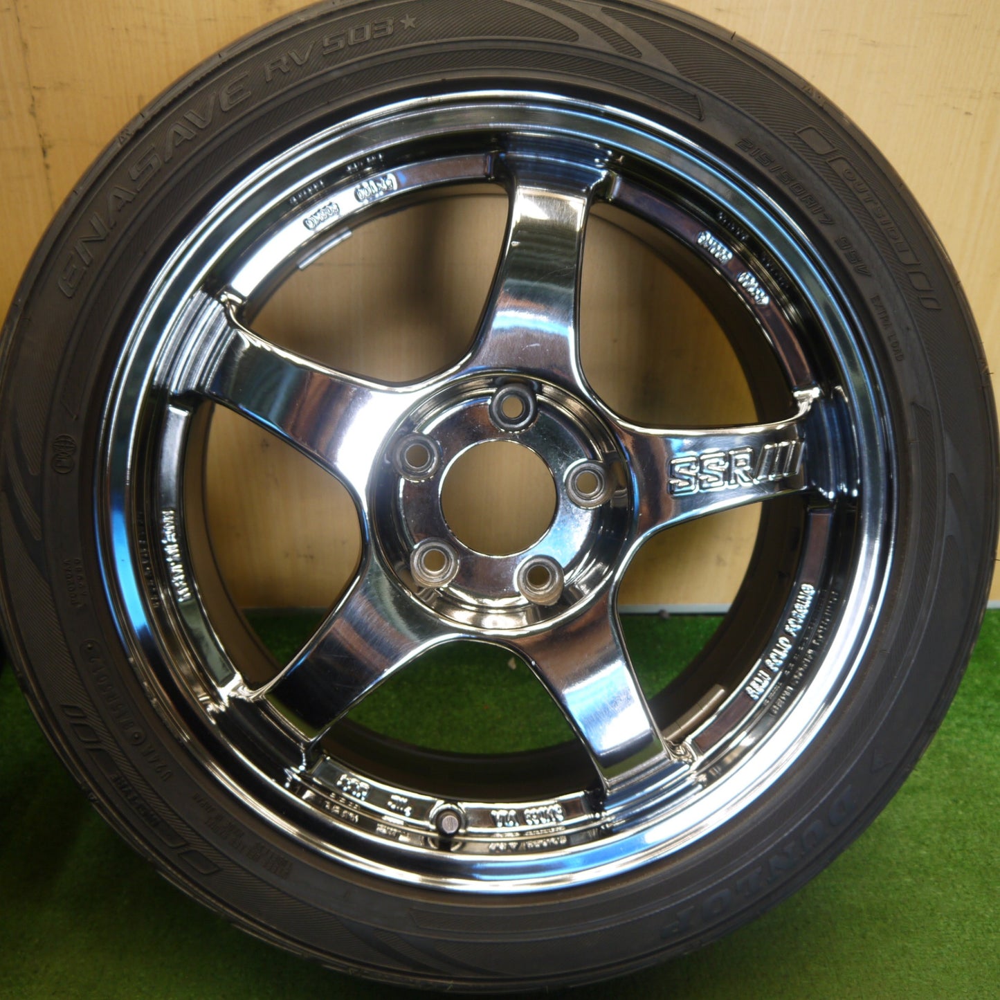 4本価格★SSR INTEGRAL GT2 215/50R17 ダンロップ エナセーブ RV503 インテグラル 17インチ PCD114.3/5H★6051206Hノ