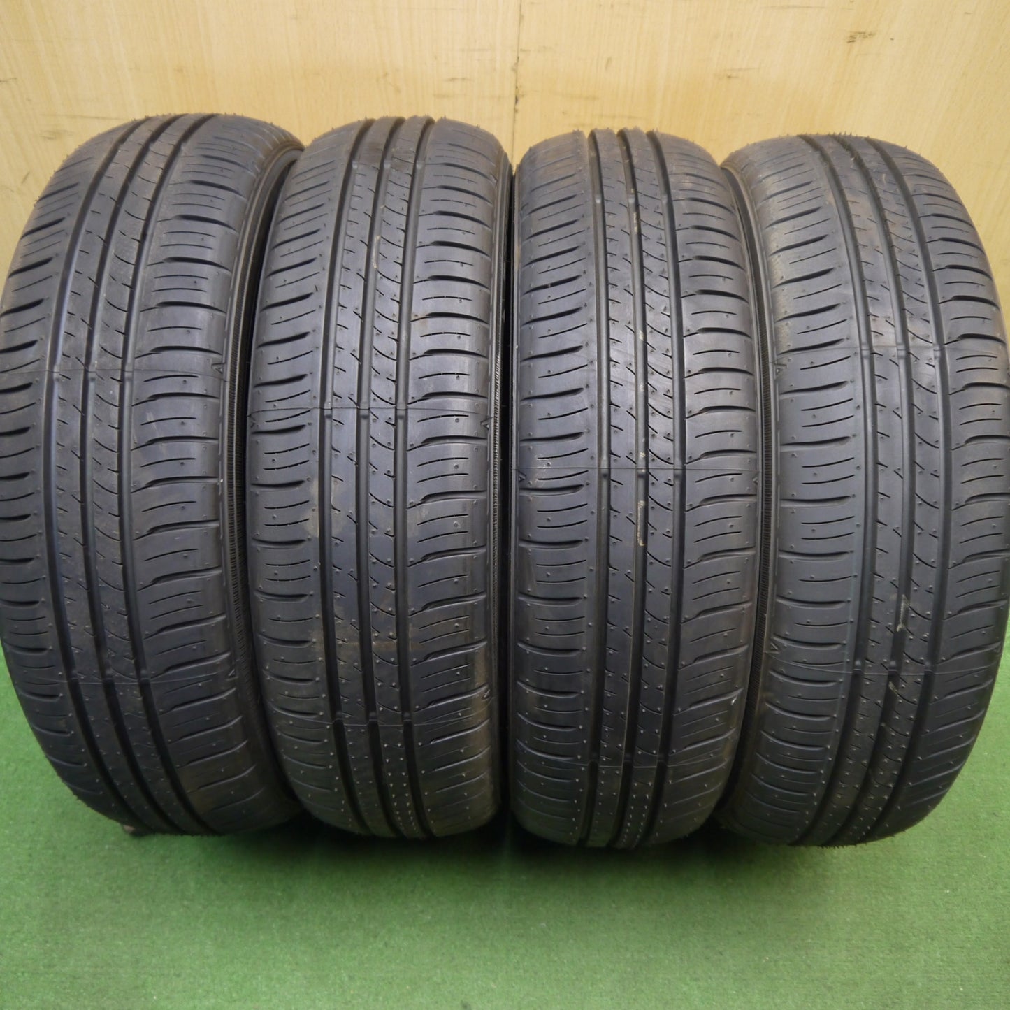 新車外し！25年★165/60R15 ダンロップ エナセーブ EC300+ タイヤ 15インチ ハスラー デリカミニ キャスト フレアクロスオーバー 等★6050808Hノタ