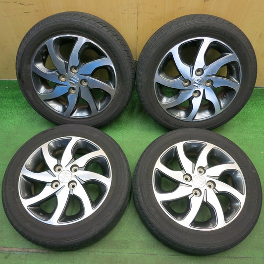 4本価格！24年★スズキ パレット ルークス 等 純正 155/65R14 ヨコハマ S306 14インチ PCD100/4H★6050602HAノ