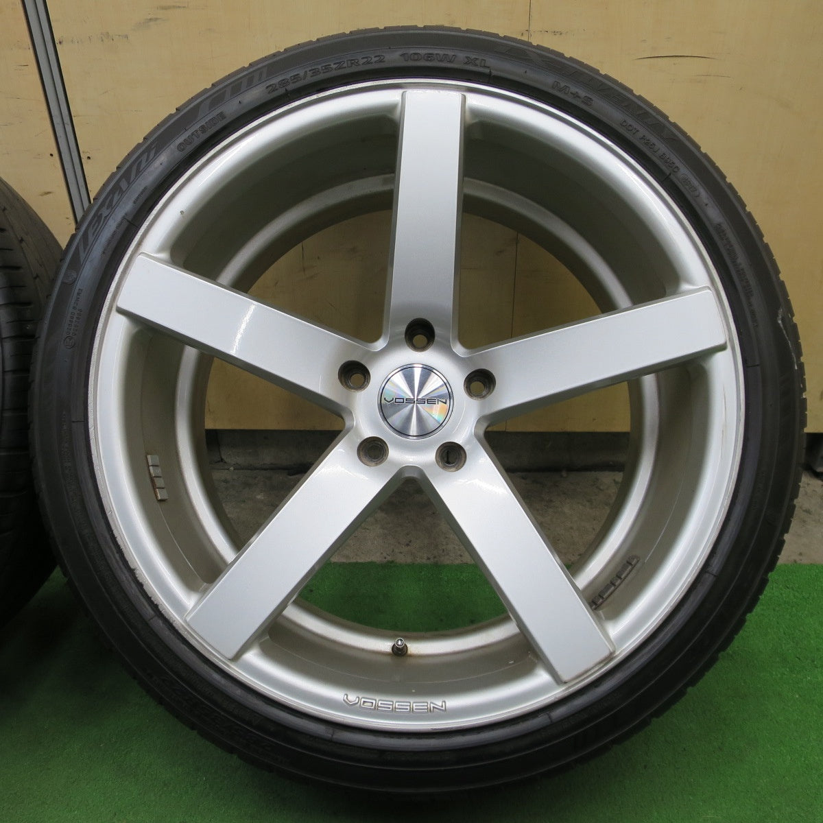4本価格★ポルシェ 等 VOSSEN CV3-R 285/35R22 レクサーニ  LX-TWENTY 22インチ ヴォッセン PCD130/5H★6031104ナノ