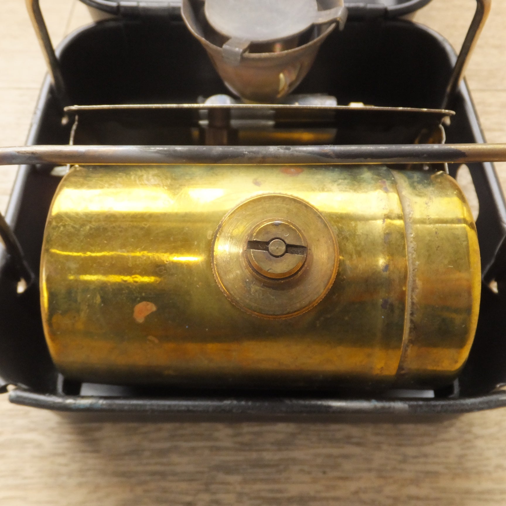 送料無料] ☆オプティマス Optimus 8R(?) 箱ストーブ シングルバーナー