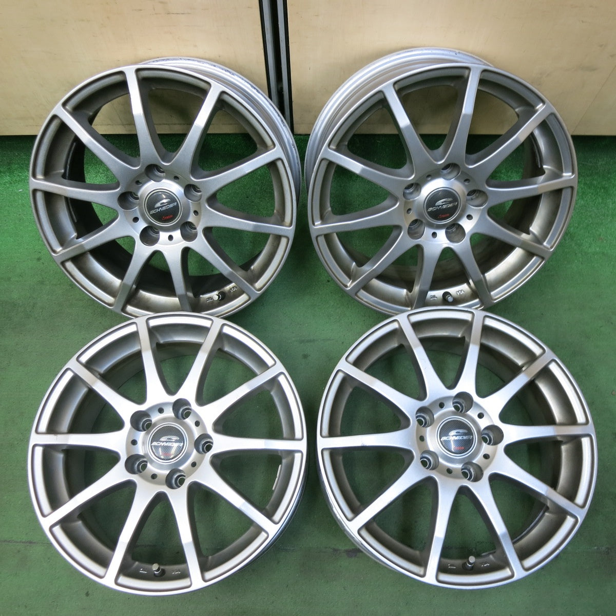 4本価格★SCHNEIDER ATECH 16インチ ホイール 16×6.5J シュナイダー エーテック PCD114.3/5H★5061914SYホ