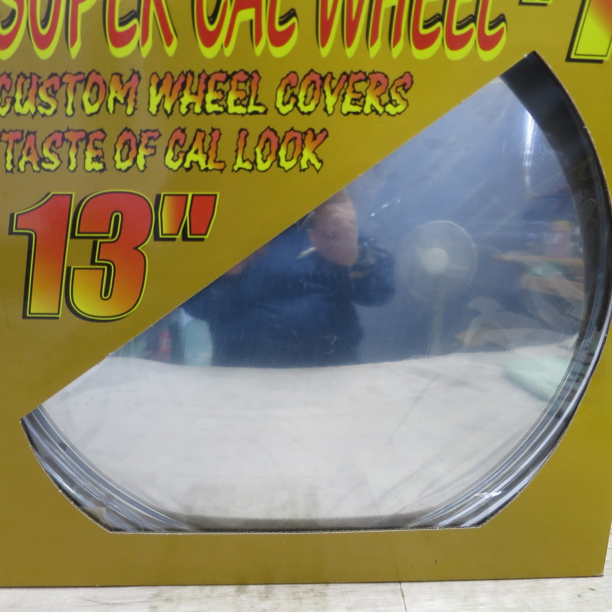 [送料無料] 未使用☆SUPER CAL WHEEL #1 13" ホイール キャップ カバー 13インチ 用 スーパー キャル☆