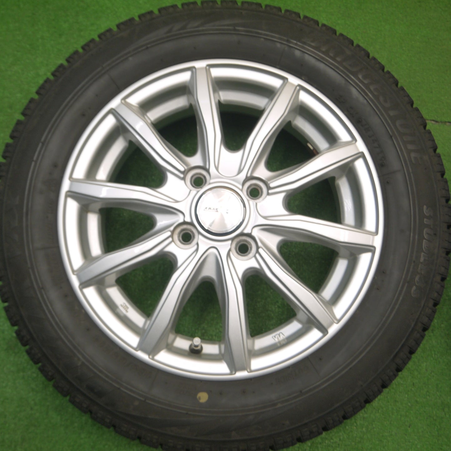 [送料無料] キレイ★スタッドレス 165/65R14 ブリヂストン ブリザック VRX JOKER ジョーカー アトレー ハスラー 等 軽自動車 PCD100/4H★4110502Hス