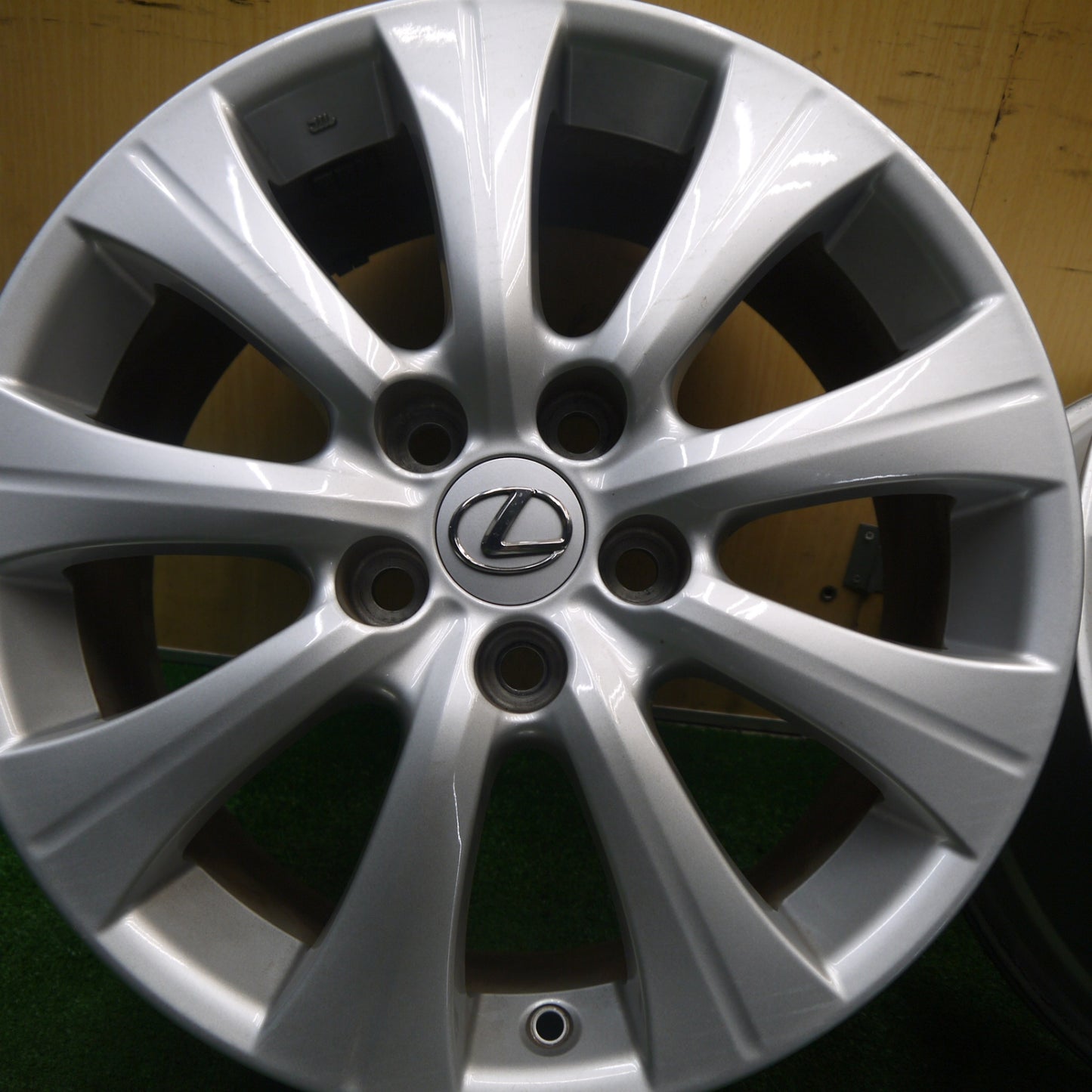 キレイ★レクサス GS 純正 ホイール 17インチ 17×7.5J PCD114.3/5H★6010610Hホ