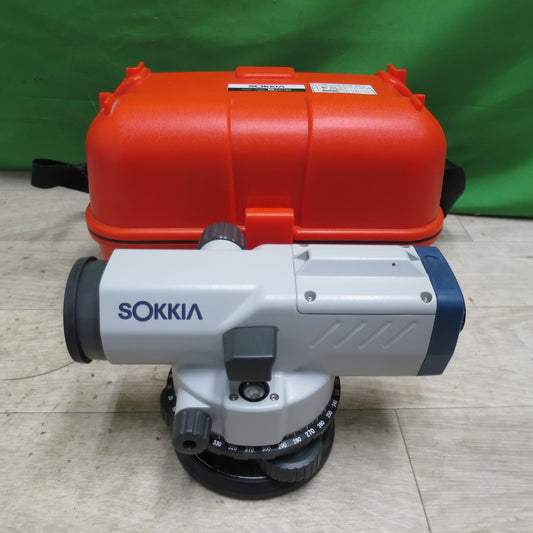 [送料無料] キレイ☆ソキア SOKKIA 防水型 自動 オート レベル B30A ケース付き 測量 建築☆