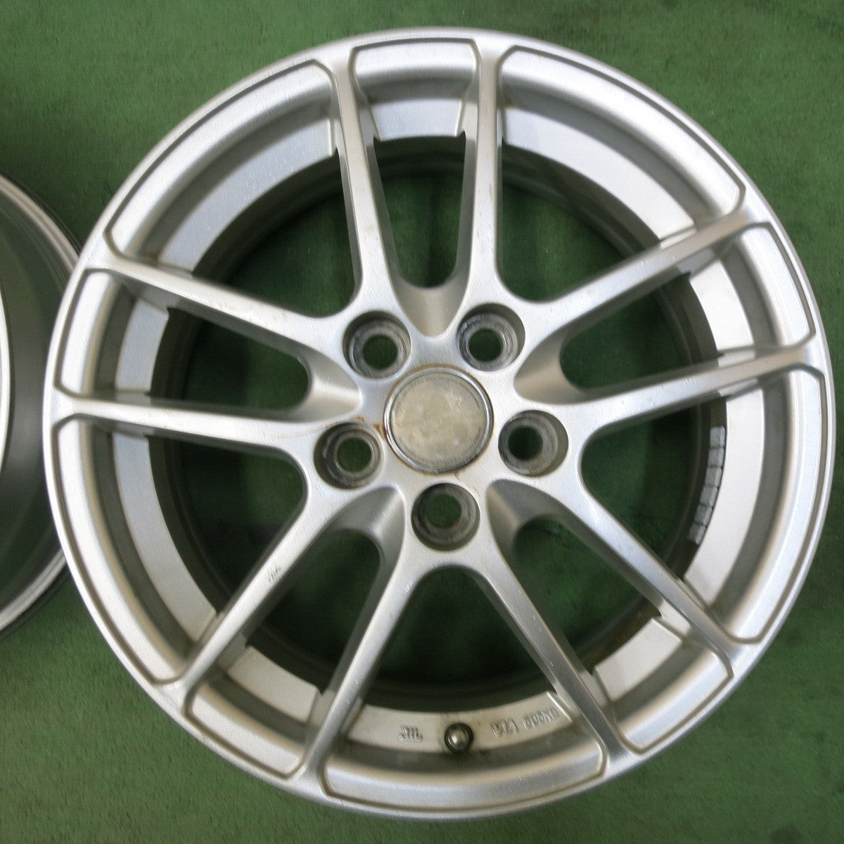 4本価格★プリウス 等 ENERGY LINE TWS ホイール 15インチ エナジーライン 15×6J PCD100/5H★5031407SYホ