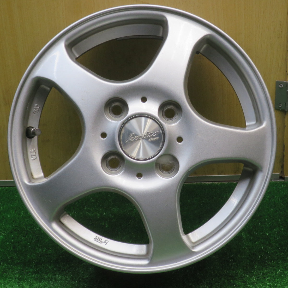 4本価格★Kaito two カイト ツー 13インチ 社外 アルミ ホイール 13×4.00B PCD100/4H★5110104NJホ