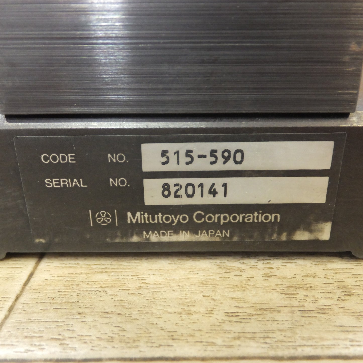 [送料無料] ★ミツトヨ Mitutoyo シリンダゲージゼロチェッカ CCG 515-590★