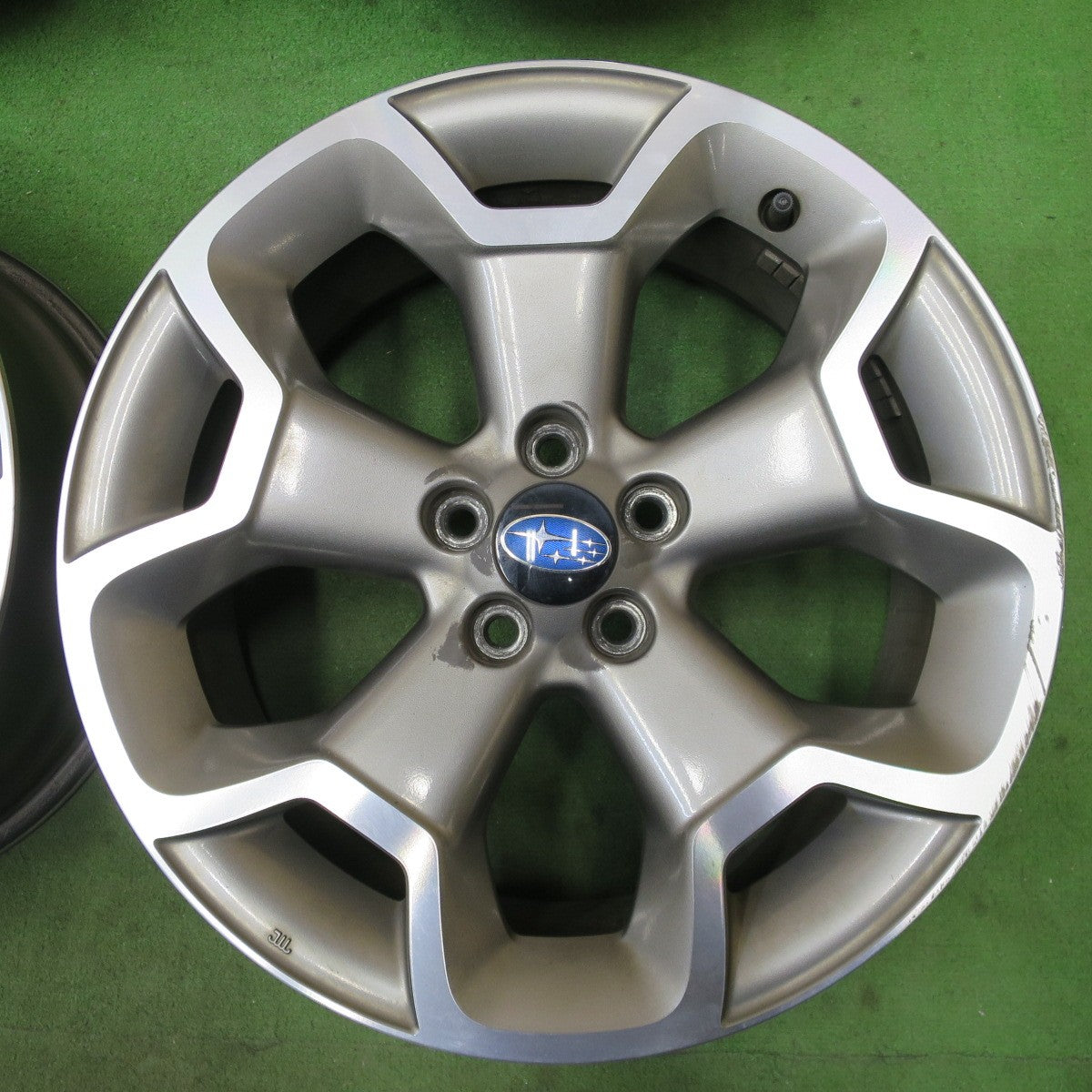 4本価格★スバル XV 純正 ホイール 17インチ 17×7J PCD100/5H★6041802NGホ