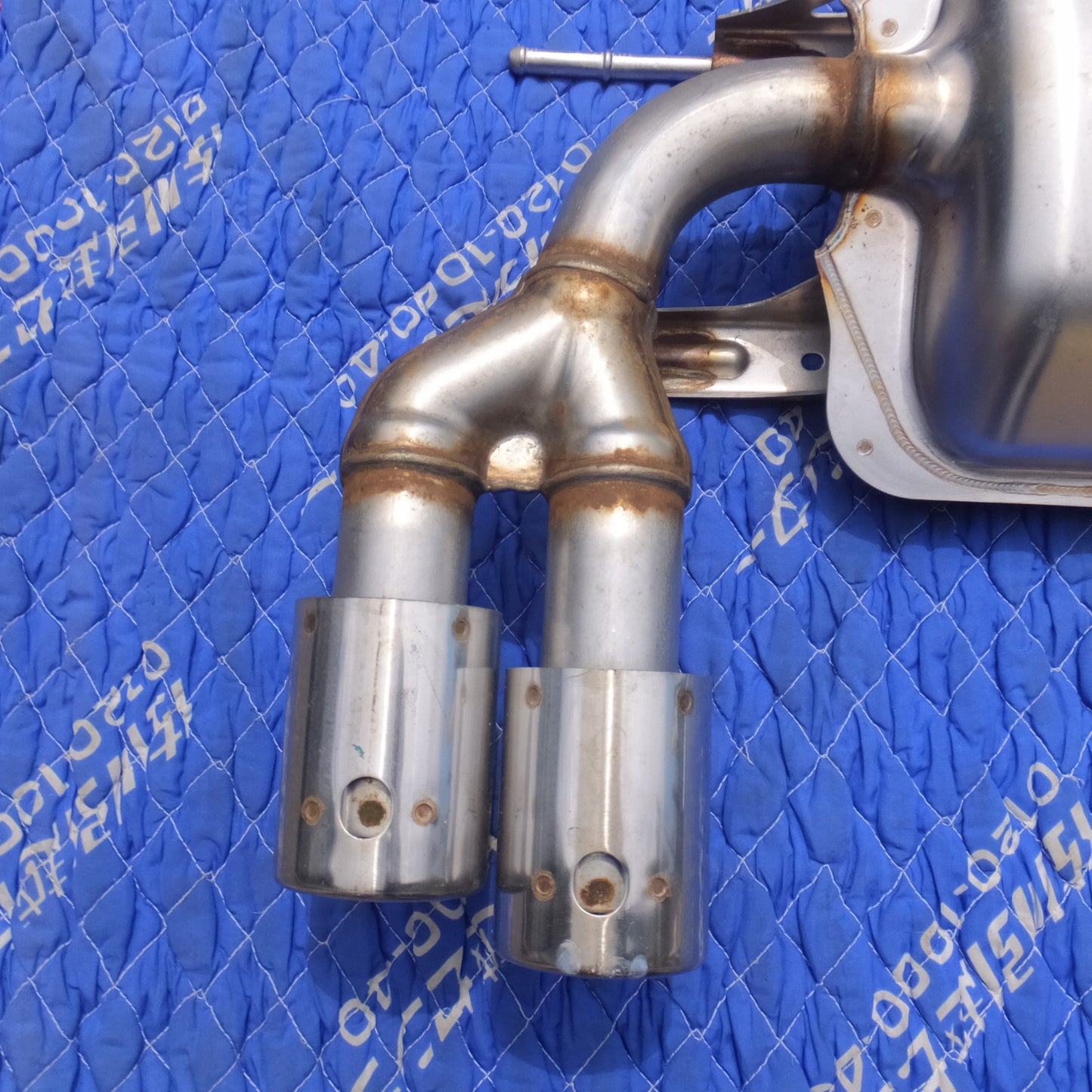 [送料無料] 岐阜発 現状品★フィアット FIAT アバルト ABARTH 純正 124 スパイダー リアピース マフラー MOPAR A403★