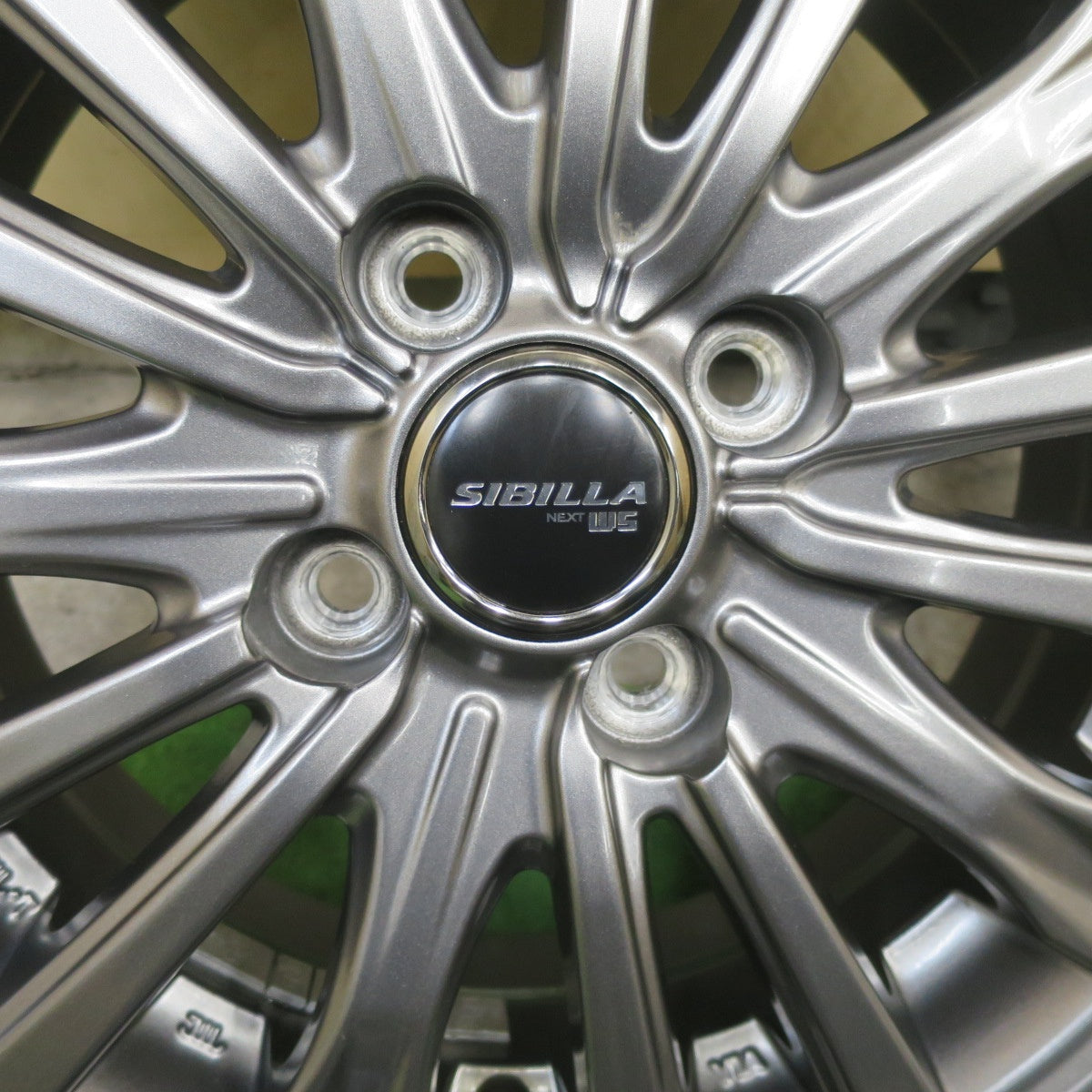 バリ溝！22年！キレイ！9分★スタッドレス 165/65R14 トーヨー オブザーブ GIZ2 SIBILLA NEXT W5 シビラ 14インチ PCD100/4H★6021103TTス