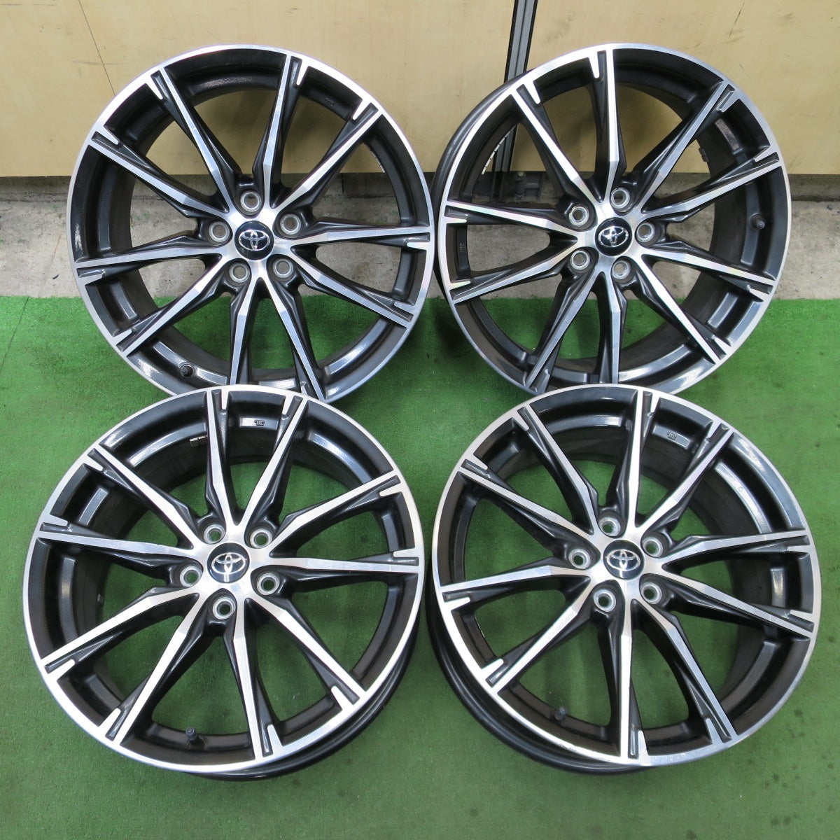 4本価格★トヨタ ZN6 86 スバル ZC6 BRZ 後期 純正 ホイール 17インチ 17×7J PCD100/5H★6030903ナホ