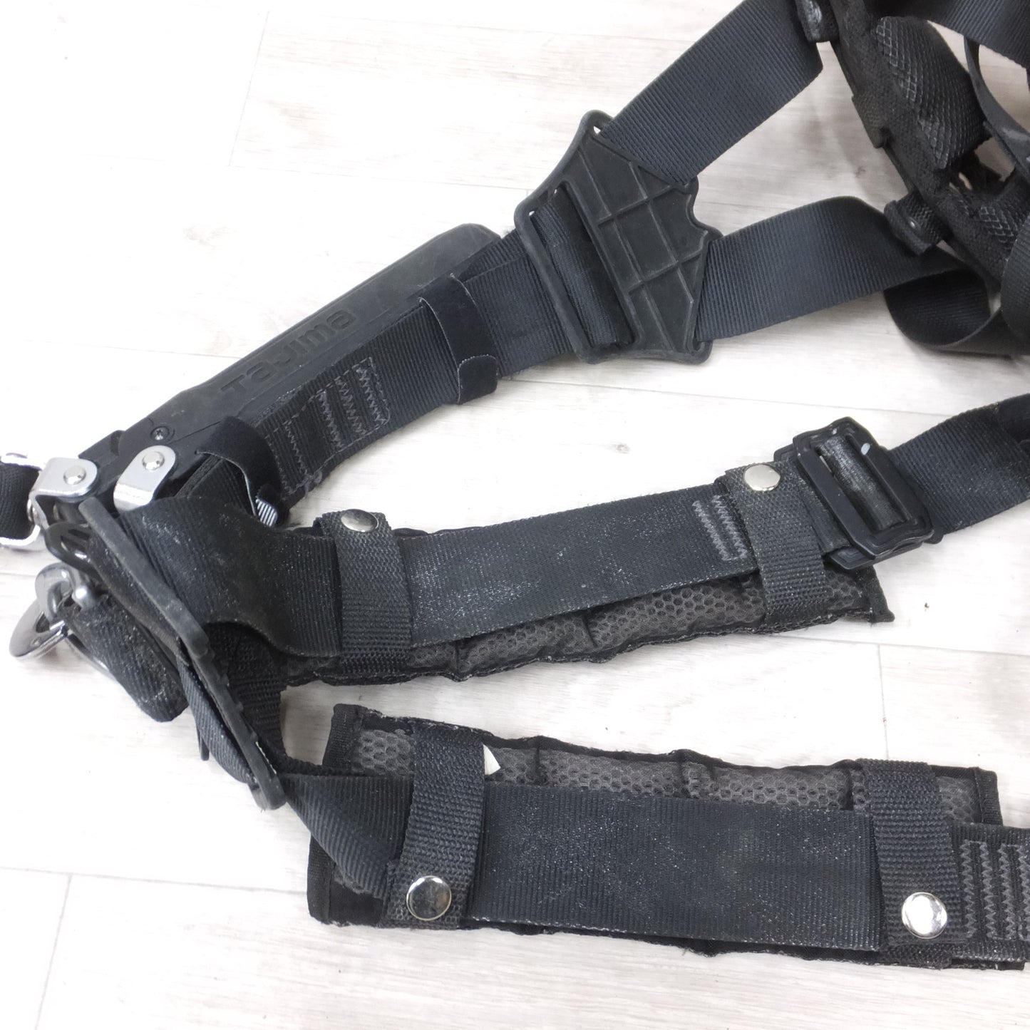 [送料無料] ◆タジマ 墜落制止用器具 フル ハーネス セット Lサイズ 製造年22年 安全帯 安全ベルト 現場◆