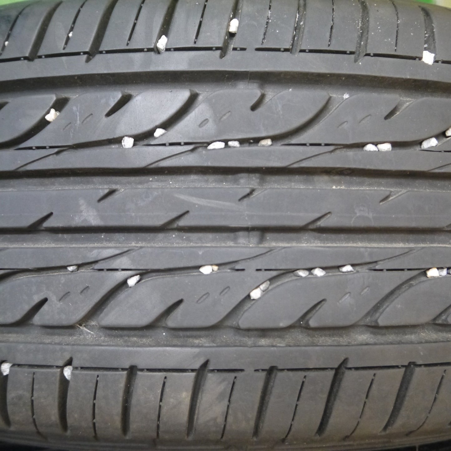 [送料無料] バリ溝！22年！キレイ！9.5分★プリウス 等 195/65R15 ダンロップ EC202 BLUE・NESS AMF ブルーネス 15インチ PCD100/5H★5012404Hノ