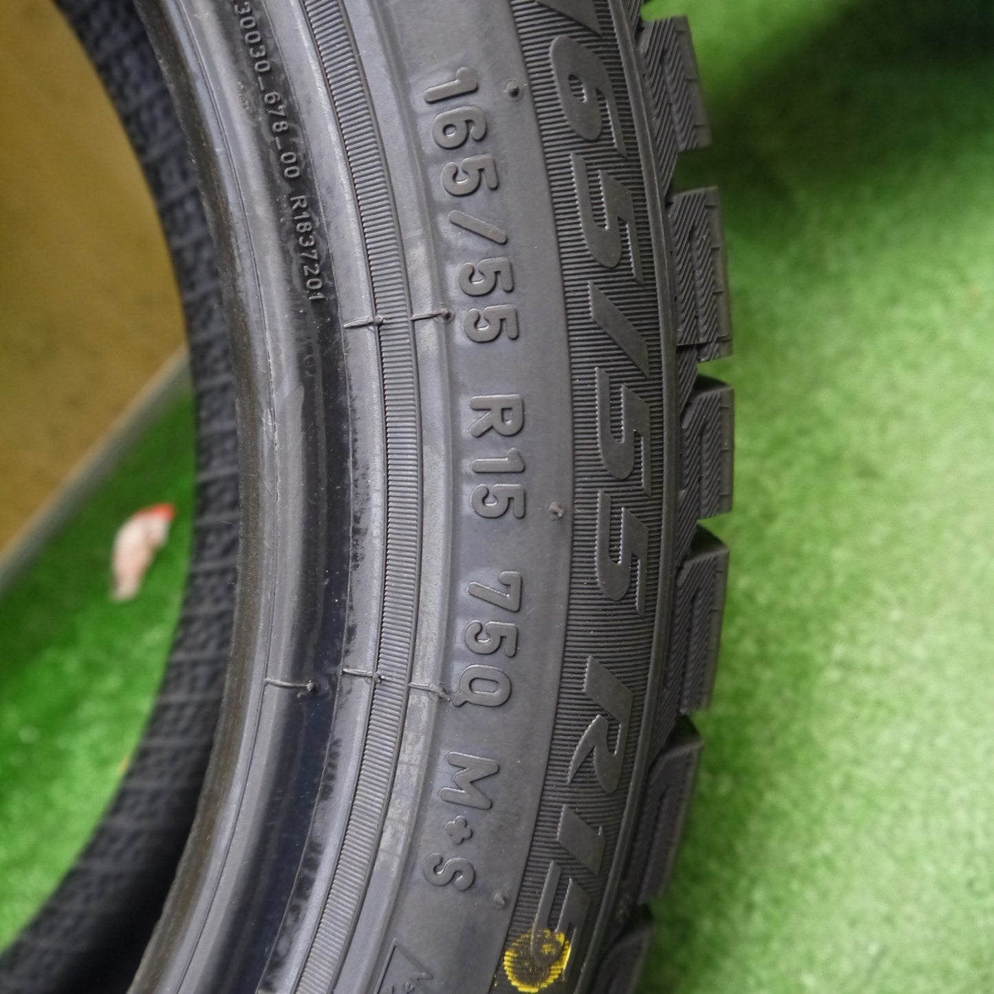 未使用！24年！2本★スタッドレス 165/55R15 ピレリ アイス アシンメトリコ プラス タイヤ 15インチ N-BOX スペーシア タント N-ONE ワゴンR 等★6050806Hスタ