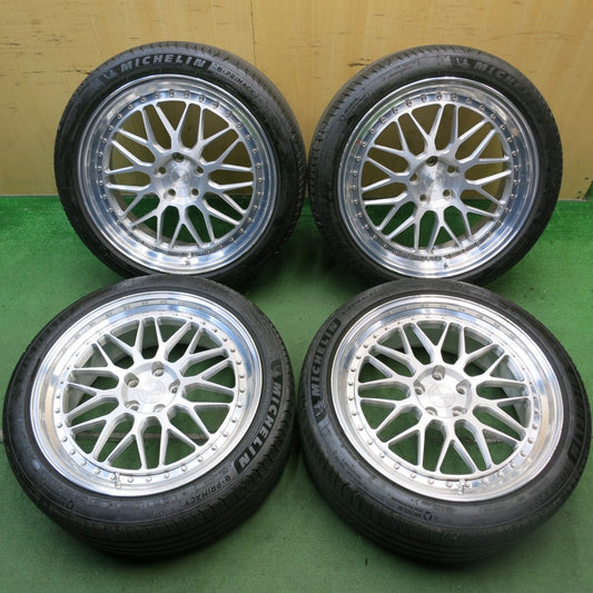 4本価格！22年★BC FORGED MLE81 245/40R20 ミシュラン e・PRIMACY MO BCフォージド 20インチ PCD114.3/5H★5080304HAノ
