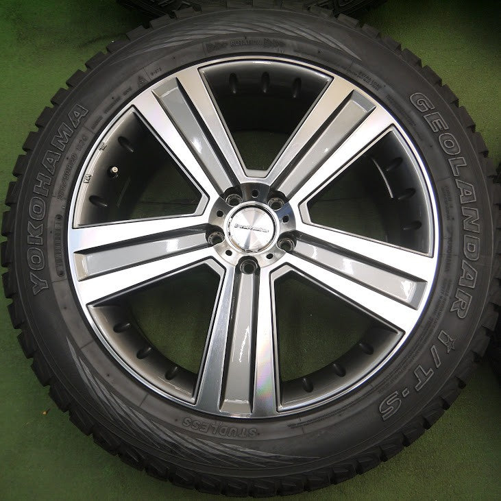 バリ溝 キレイ 9.5分★ベンツ等 EuroPremium スタッドレス 275/50R20 ヨコハマ ジオランダー i/T-S PCD112/5H★4012704クス