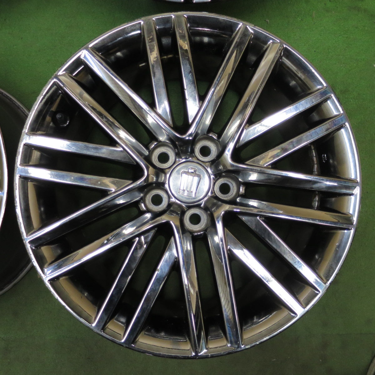 4本価格★トヨタ 210系 クラウン アスリート 純正 ホイール 18インチ 18×8J PCD114.3/5H★6062301NGホ