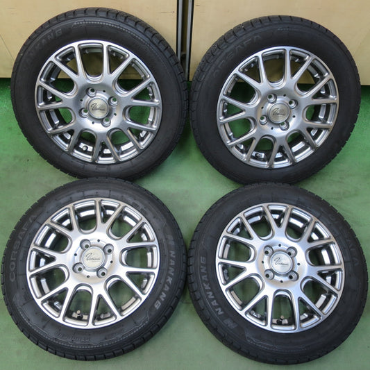 キレイ◎スタッドレス 155/65R14 ナンカン CORSAFA Verthandi ヴェルザンディ 14インチ PCD100/4H◎6071803イス