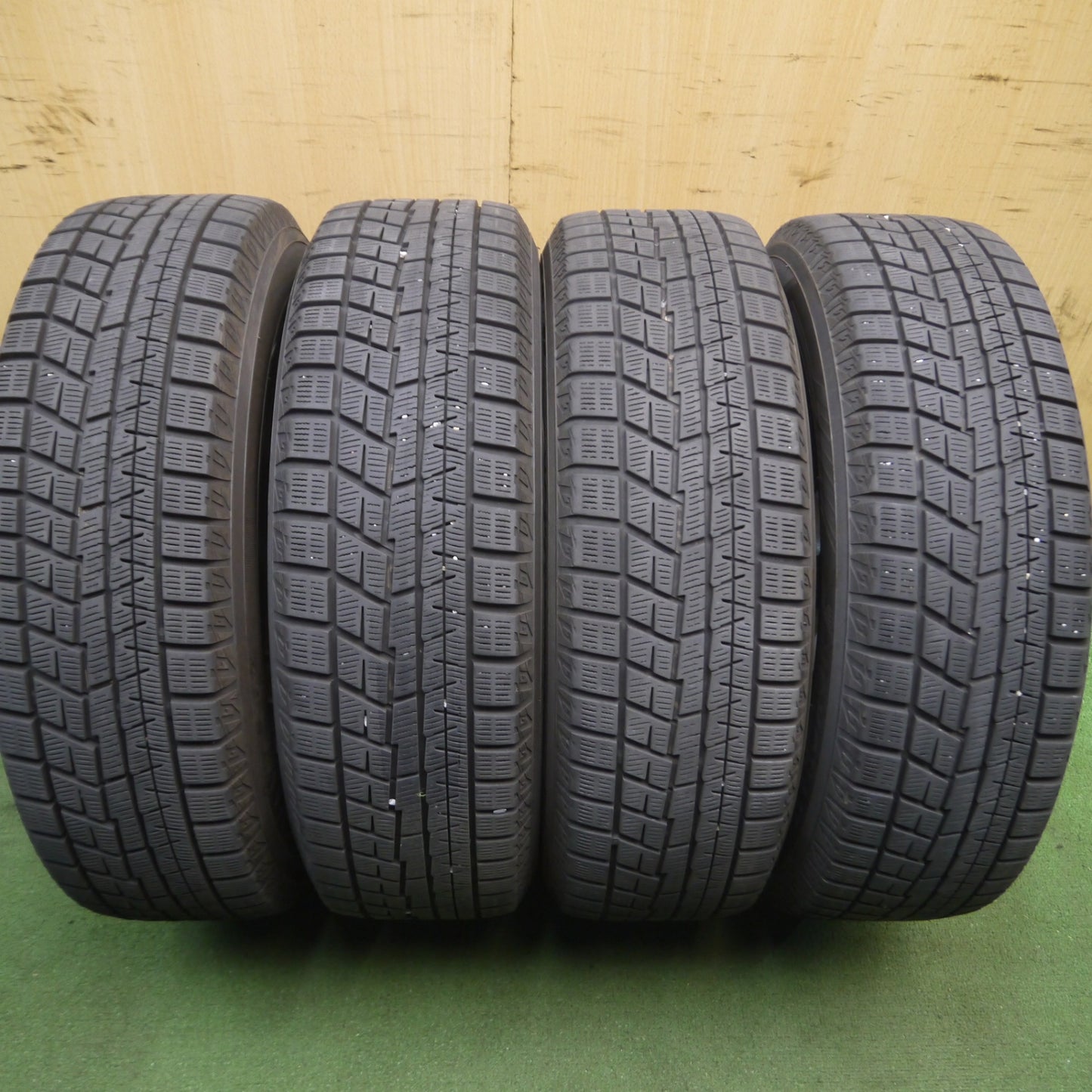 *送料無料* バリ溝！22年！キレイ！9分★スタッドレス 185/65R15 ヨコハマ アイスガード iG60 MiLLOUS ミルアス 15インチ PCD100/4H★4040812Hス