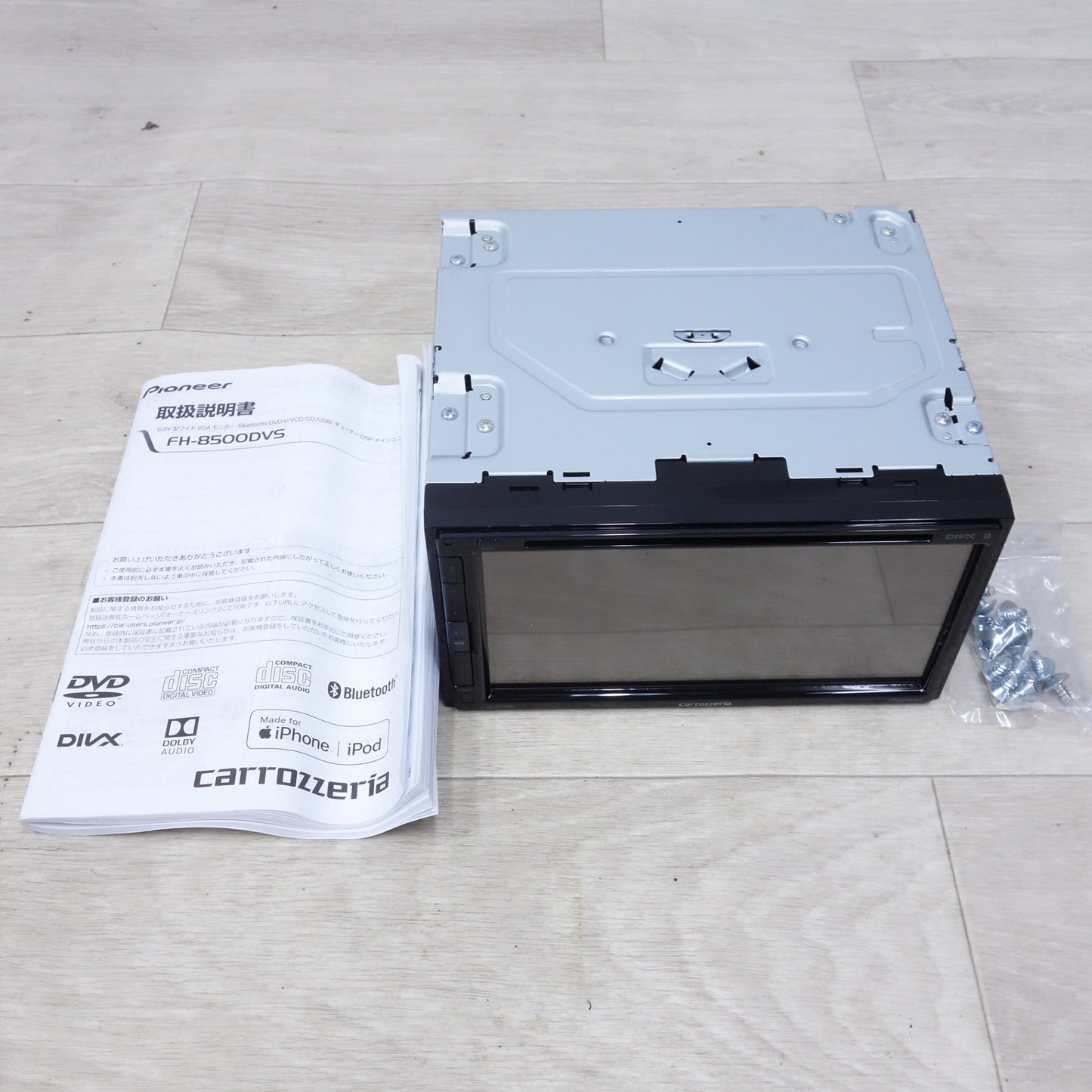 [送料無料] ◆パイオニア カロッツェリア ディスプレイ オーディオ FH-8500DVS 6.8V型 本体のみ carrozzeria Pioneer◆