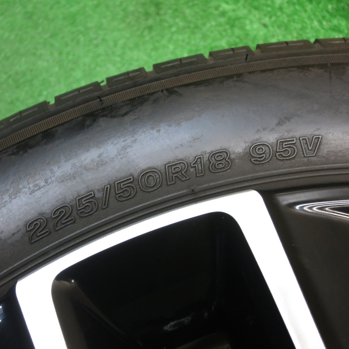 バリ溝！23年！キレイ！8.5分！1本◎ホンダ RV ヴェゼル 純正 225/50R18 ブリヂストン アレンザ H/L 33 18インチ PCD114.3/5H◎6080304KKノ