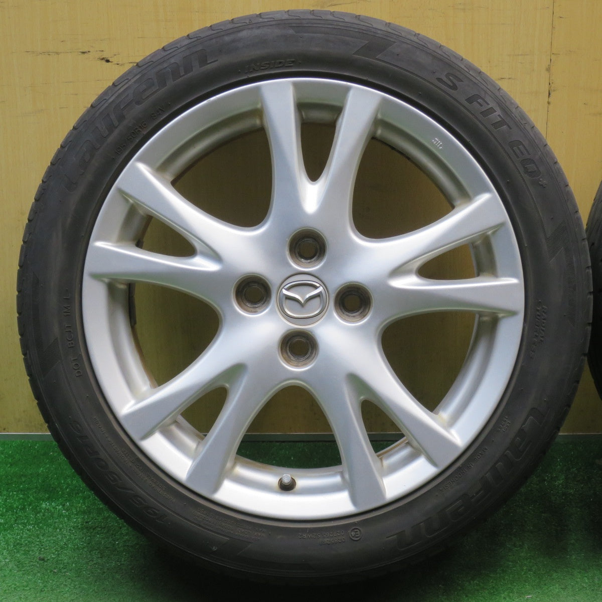 4本価格★マツダ デミオ 純正 195/50R16 ラウフェン S FIT EQ+ 16インチ PCD100/4H★6032412NJノ