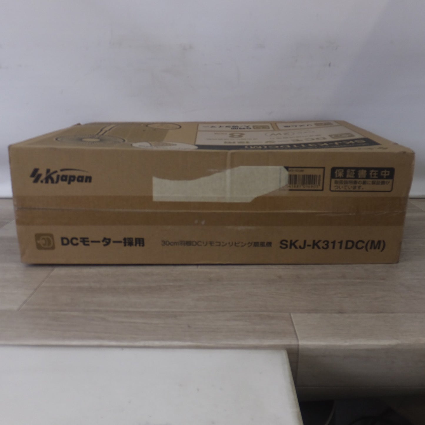 [送料無料] 未使用★エスケイジャパン SKjapan 30cm羽根 DCリモコン リビング扇風機 SKJ-K311DC(M)　100V 50/60Hz★