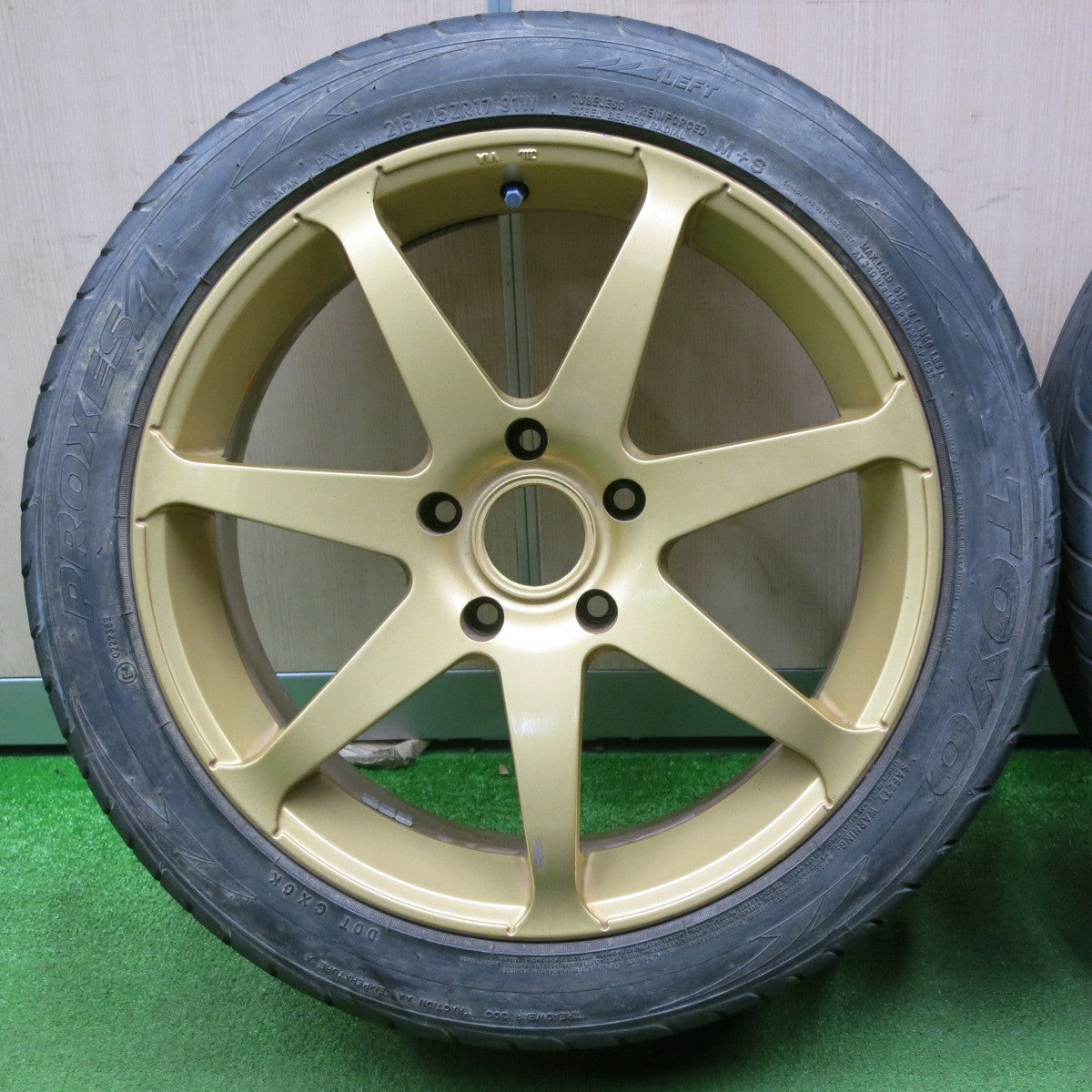 [送料無料] 4本価格★RAYS CAMPIONATO-SS7 215/45R17 ダンロップ DIREZZA DZ101 トーヨー プロクセス4 レイズ カンピオナート 17インチ PCD114.3/5H★5010204NJノ