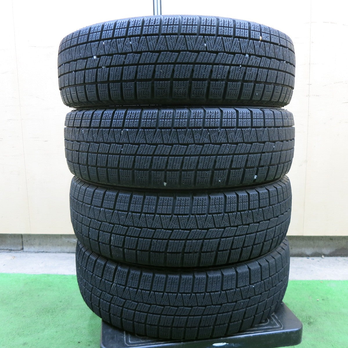 キレイ★ダイハツ ミラジーノ 等 MINILITE 165/60R15 スタッドレス ナンカン CORSAFA ミニライト 15インチ PCD100/4H★6012606ナス