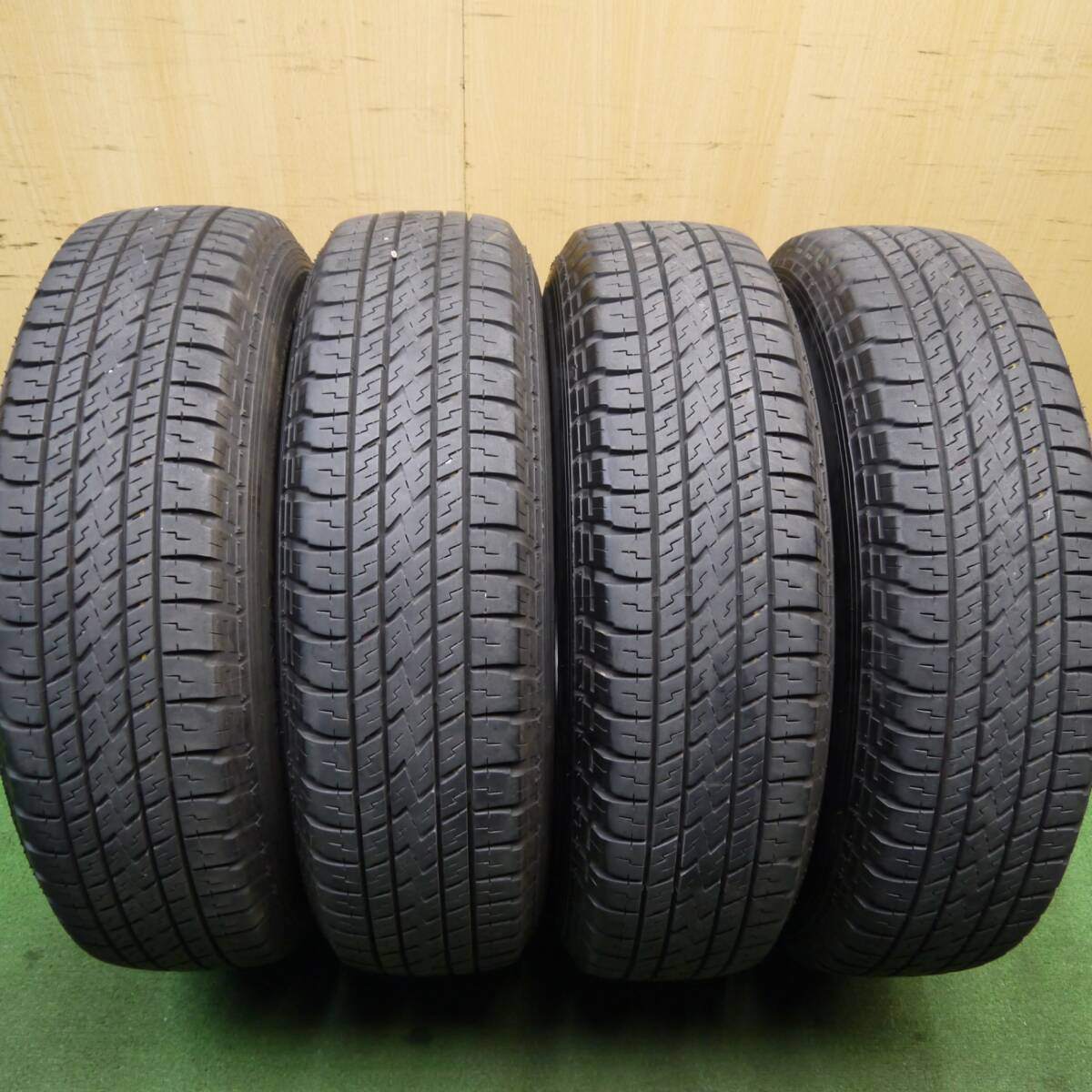 4本価格！23年★KEELER 195/80R15 107/105L ブリヂストン デュラビス CAMPER キーラー 15インチ PCD139.7/6H★5050913Hノ