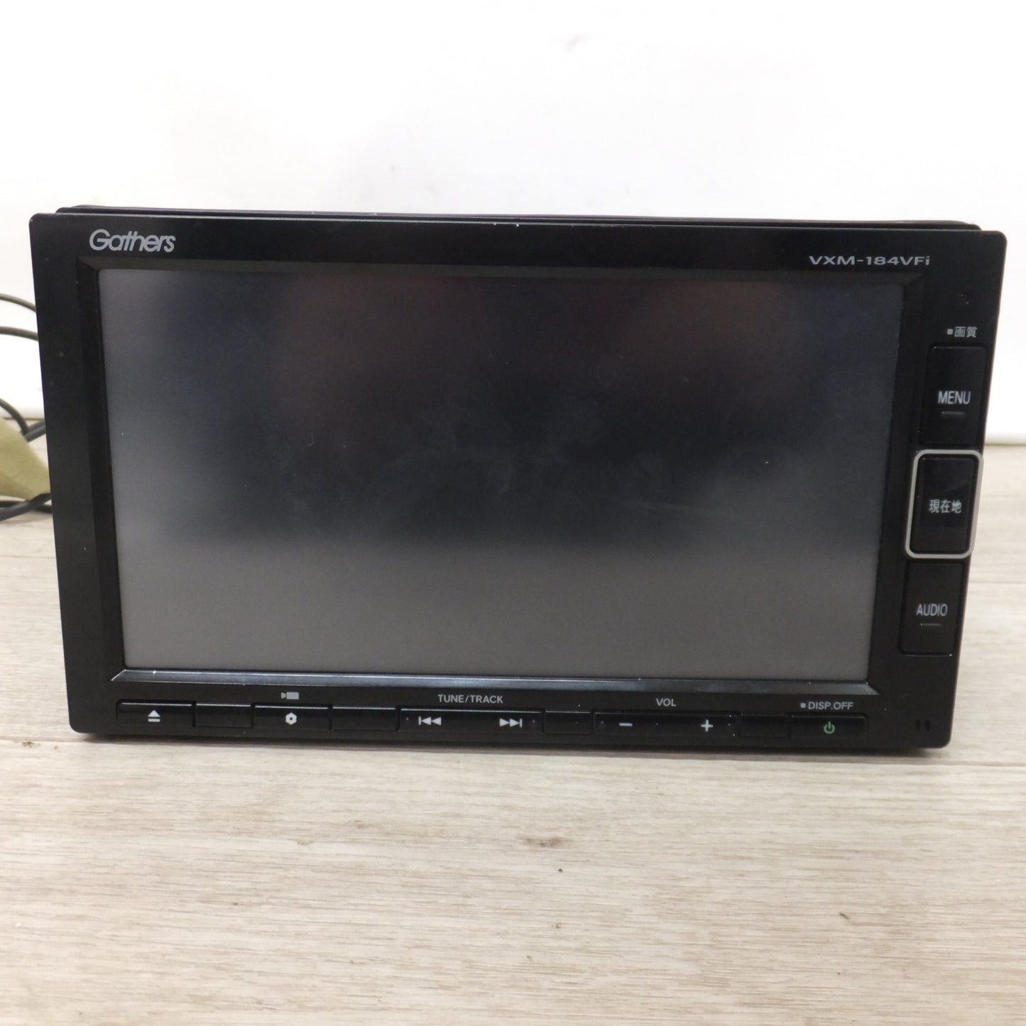 [送料無料] 現状品★ケンウッド製 ホンダ 純正 ベーシックインターナビ Gathers VXM-184VFI セキュリティロック品[47]★