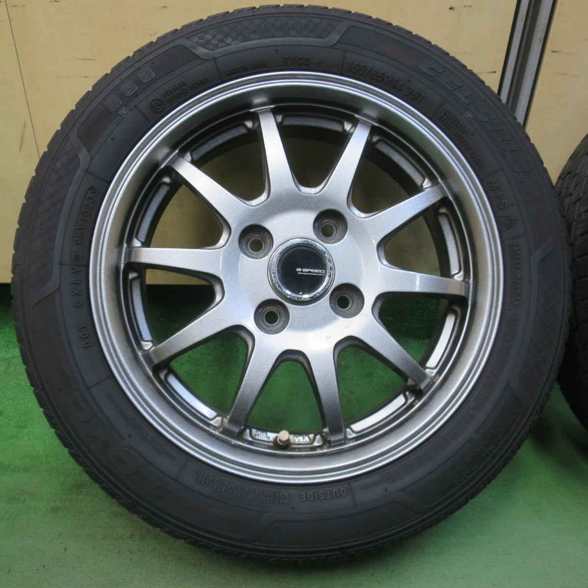 4本価格！23年★155/65R14 トーヨー CELSIUS オールシーズン G-SPEED Gスピード 14インチ セルシアス PCD100/4H★6032603イノ