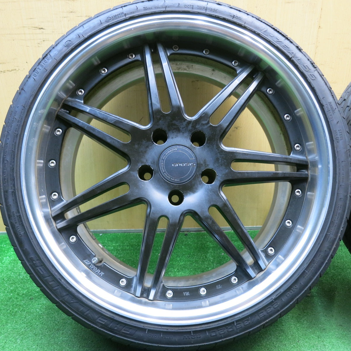 バリ溝！22年！9.5分★BMW 等 WORK GNOSIS GS5 235/35R20 245/40R20 グリンランダー L-ZEAL56 ワーク グノーシス 20インチ PCD120/5H★5052102AKノ