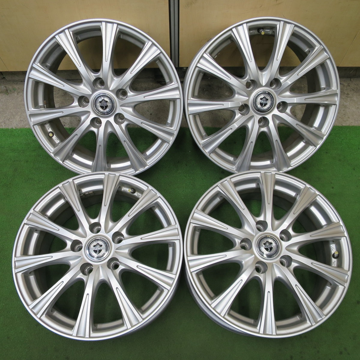 キレイ★JOKER weds 16インチ ホイール ジョーカー ウェッズ 16×6.5J PCD114.3/5H★6030904NGホ