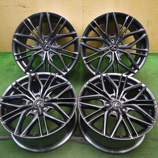 新車外し★レクサス IS 500 Fスポーツ パフォーマンス 純正 ENKEI ホイール 19インチ 19×8.5J 19×9.5J エンケイ PCD114.3/5H★5070803Hホ