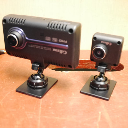 キレイ！付属品付き☆CELLSTAR セルスター 前後 2カメラ ドライブレコーダー CSD-790FHG CSD-CM01 ドラレコ フロント リア カメラ☆