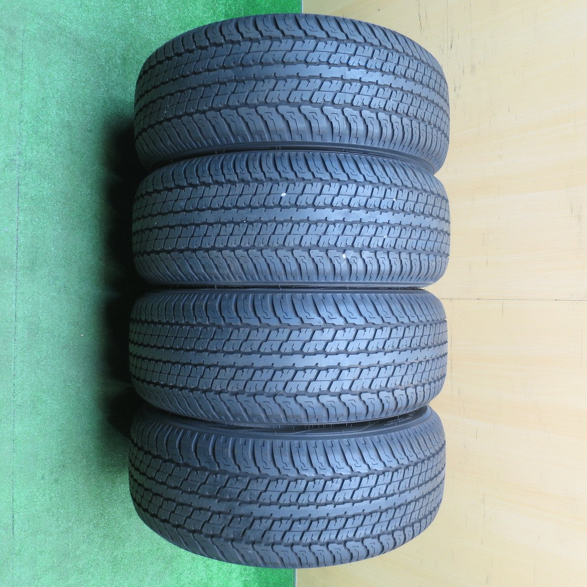 新車外し！25年★265/60R18 ヨコハマ ジオランダー G94 タイヤ 18インチ プラド ハイラックス サーフ トライトン パジェロ 等★5110802NJノタ