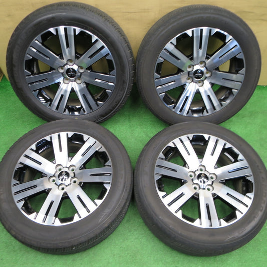 バリ溝！25年！ほぼ10分★三菱 デリカ D:5 純正 225/55R18 ヨコハマ ジオランダー CV G058 18インチ D5 PCD114.3/5H★6012502NKノ