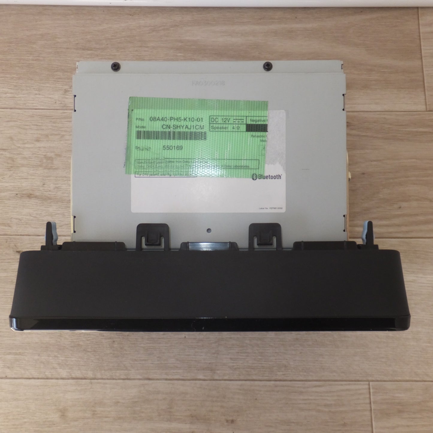 [送料無料] 現状品★パナソニック製 ホンダ 純正 エントリーインターナビ Gathers VXM-215Ci  08A40-PH5-K10-01 セキュリティロック★