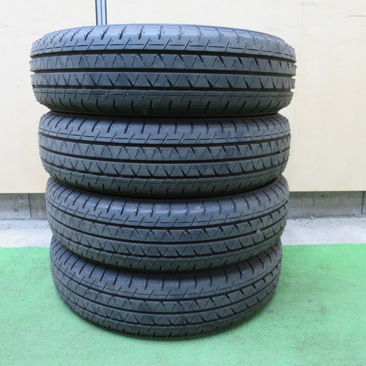 新車外し！25年★145/80R12 80/78N ヨコハマ BluEarth-Van RY55 ブルーアース 12インチ キャリイ エブリイ ハイゼット 等★6021802NGノタ