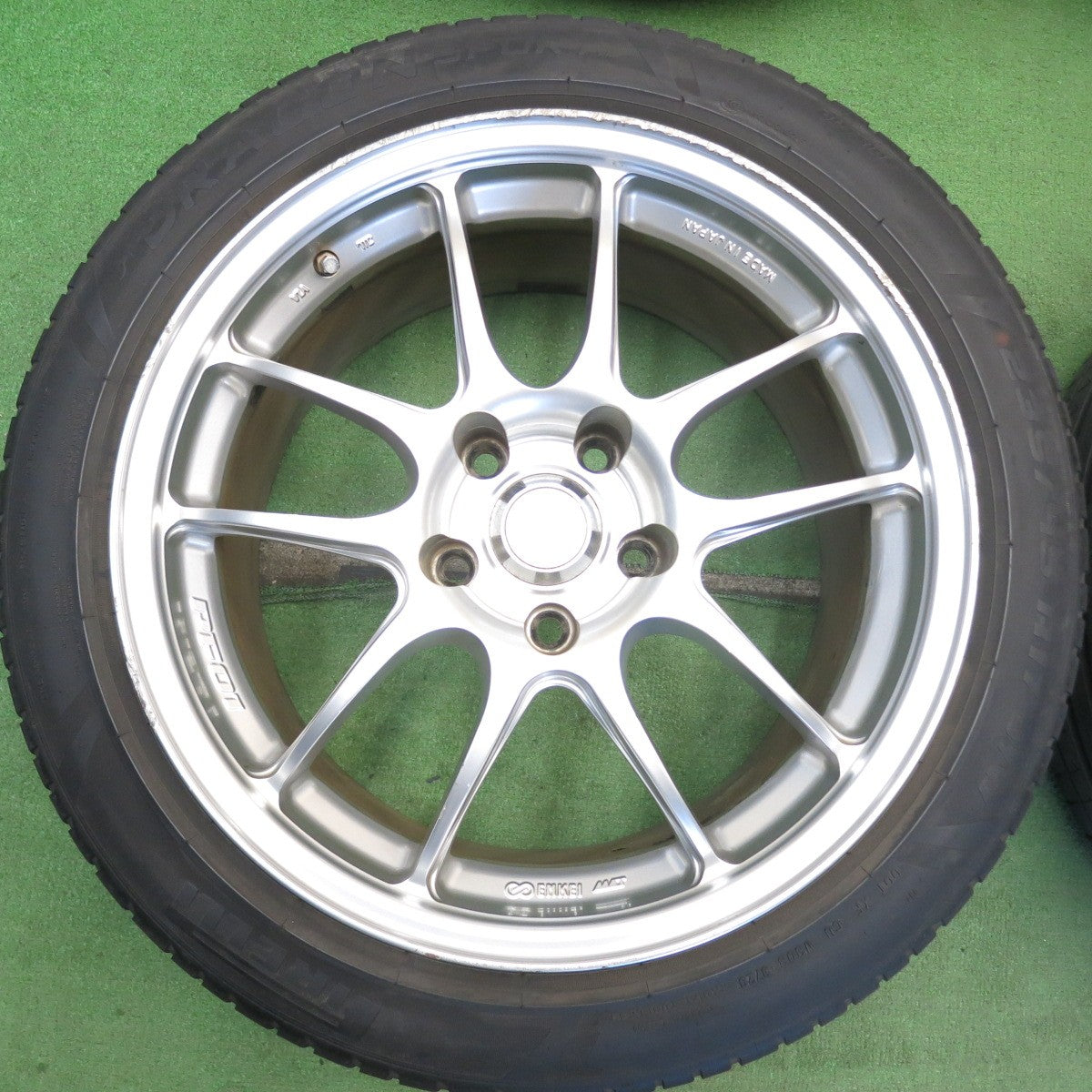 4本価格◎ENKEI PF01 235/45R17 ピレリ ドラゴンスポーツ TM エンケイ 17インチ PCD114.3/5H◎6071804HAノ