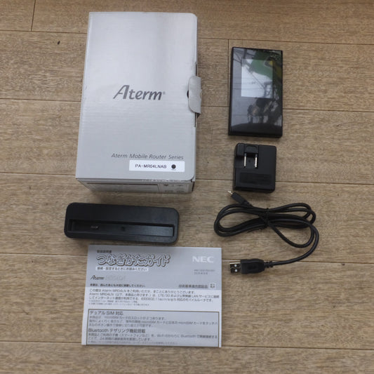 [送料無料] 現状品★NEC LTEモバイルルータ Aterm PA-MR04LN★