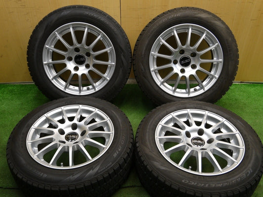 キレイ★BMW 等 GELBUT 205/60R16 スタッドレス ピレリ アイスアシンメトリコ ゲルプート 16インチ PCD120/5H★2030807クス