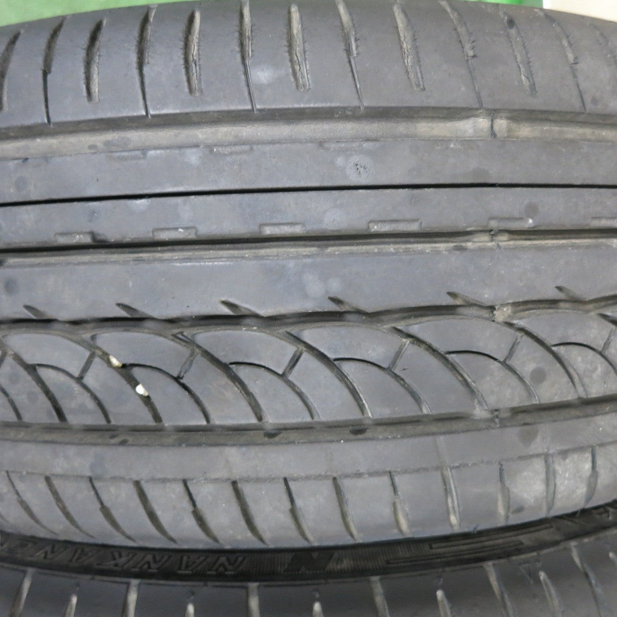 *送料無料* バリ溝！20年！9分★165/35R18 ナンカン AS-1 AW aw-190 LG190 18インチ PCD100/4H 軽自動車★4032601TNノ