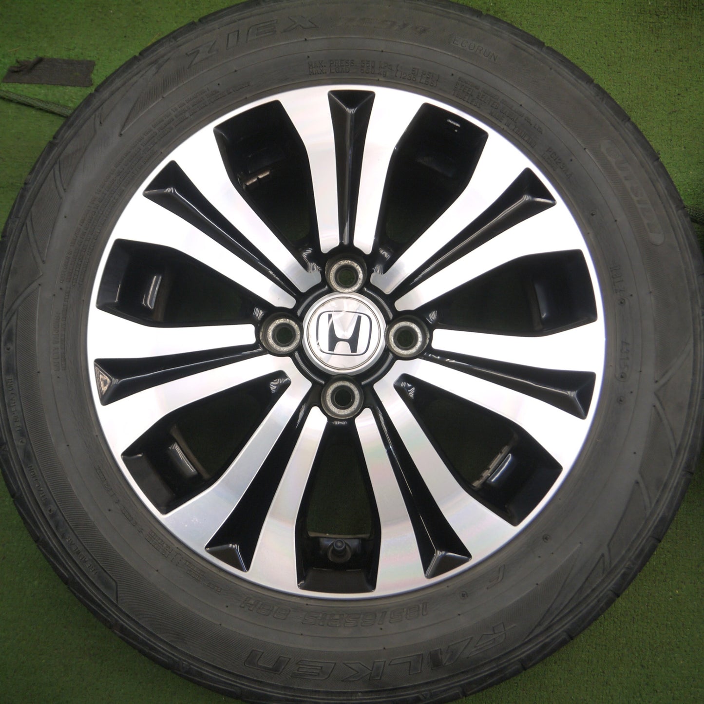*送料無料* 4本価格★ホンダ フリード 純正 185/65R15 ファルケン ジークス ZE914 15インチ PCD100/4H★4050803Hノ