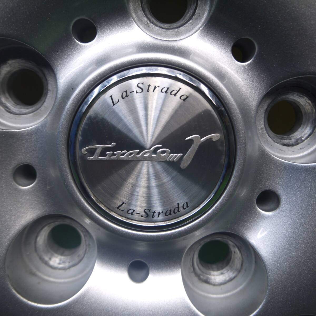 バリ溝！キレイ！9.5分★スタッドレス 165R13 8PR ダンロップ ウインターマックス SV01 Tiradoγ La-Strada ティラード ラストラーダ 13インチ PCD114.3/5H★5020411Hス