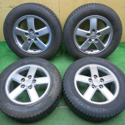 バリ溝！22年！8.5分★トヨタ 60系 ノア ヴォクシー 純正 195/65R15 スタッドレス グッドイヤー アイスナビ8 15インチ PCD114.3/5H★5050401NJス